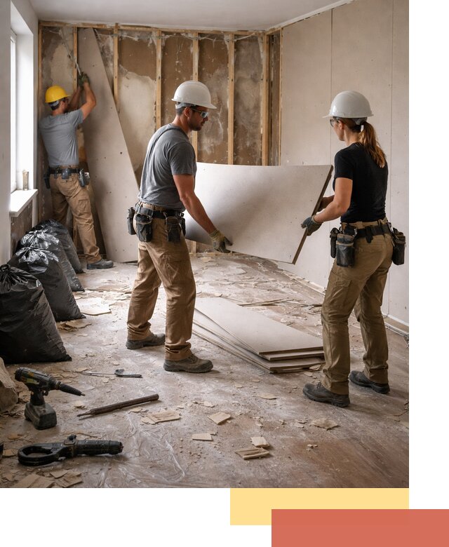 Демонтаж стеновых панелей в Тутаеве быстро и аккуратно