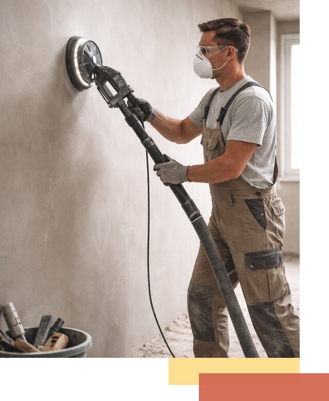 Профессиональная шлифовка стен в Тутаеве быстро и качественно