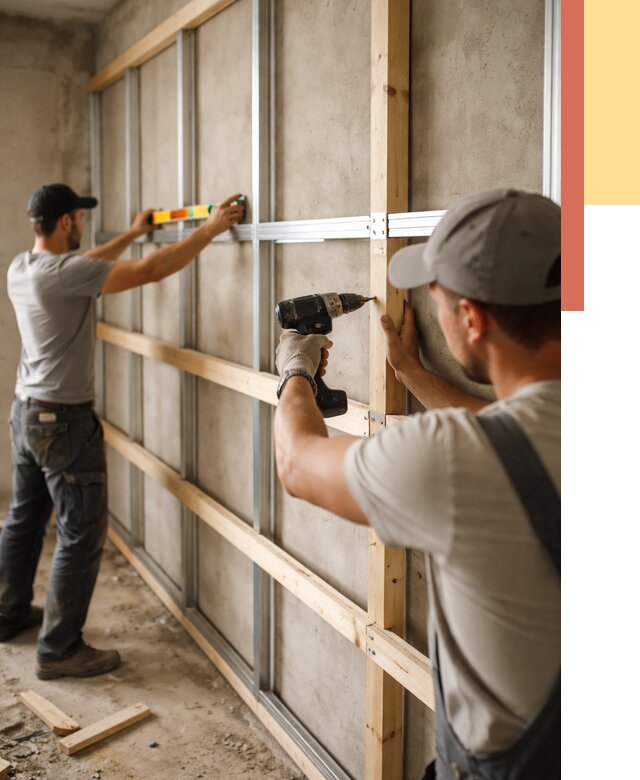 Устройство обрешетки под панели в Тутаеве от 2202 руб. — монтаж под ключ | ОТДЕЛОЧНИК-Ттв