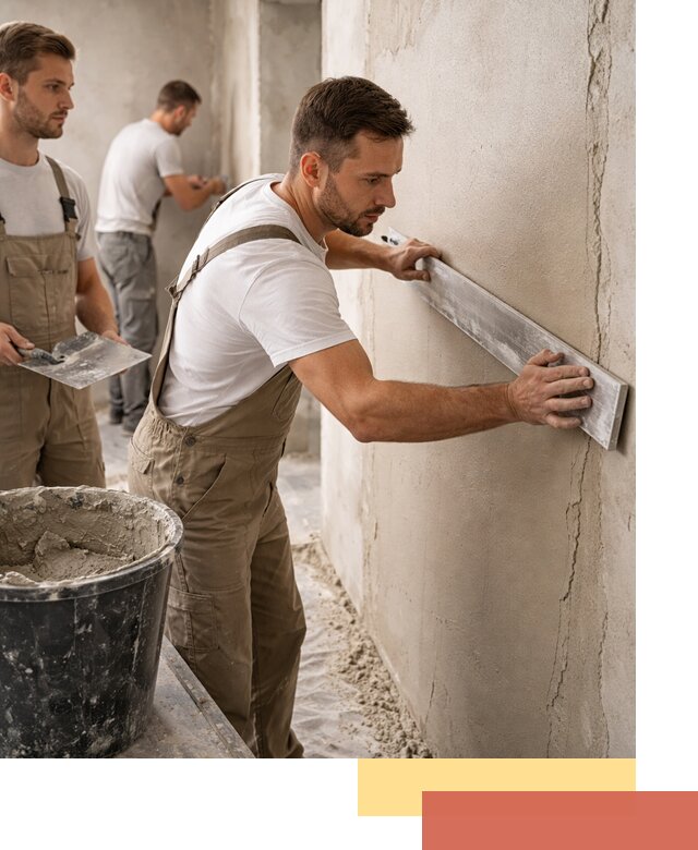 Штукатурка стен без маяков в Тутаеве быстро и качественно