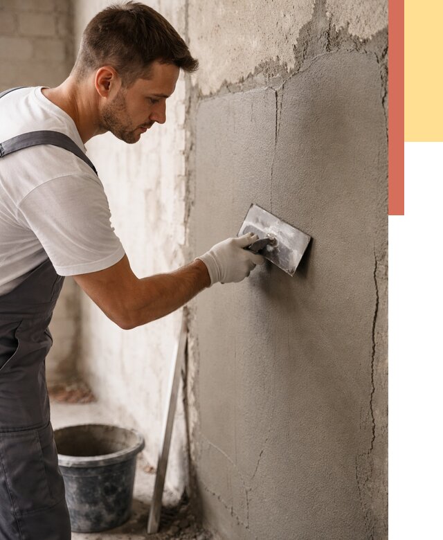 Штукатурка стен под плитку в Тутаеве от 4403 руб./м2 — выравнивание под плитку | ОТДЕЛОЧНИК-Ттв