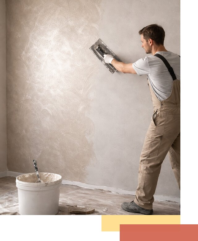 Декоративная штукатурка «Мокрый шелк» под ключ в Тутаеве