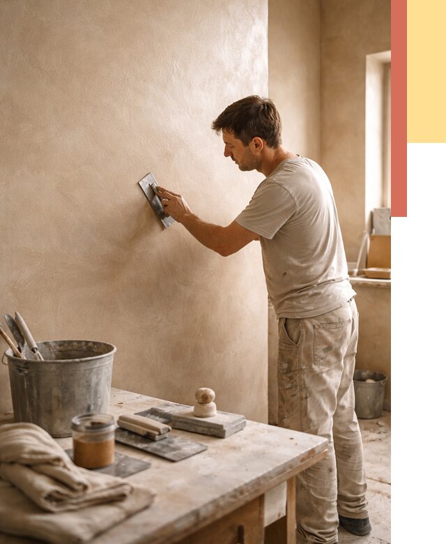 Марокканская штукатурка таделакт в Тутаеве под ключ от 4403 руб. | ОТДЕЛОЧНИК-Ттв