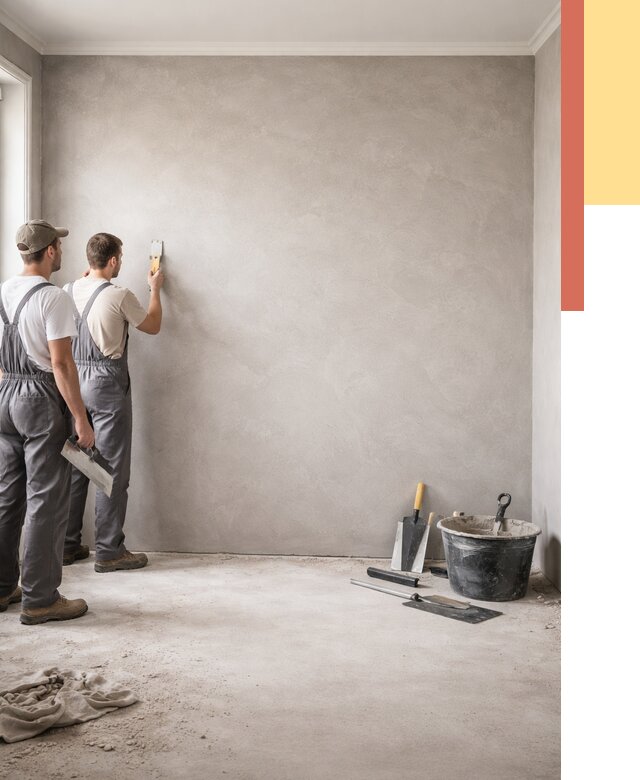 Микробетон на стены в Тутаеве от 1311 руб. — нанесение и отделка | ОТДЕЛОЧНИК-Ттв