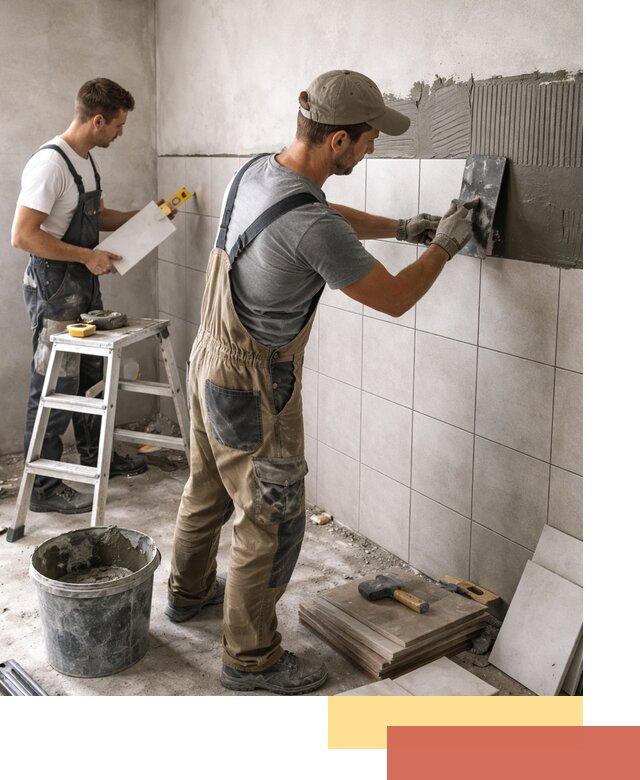 Укладка плитки на стены в Тутаеве профессионально и надежно