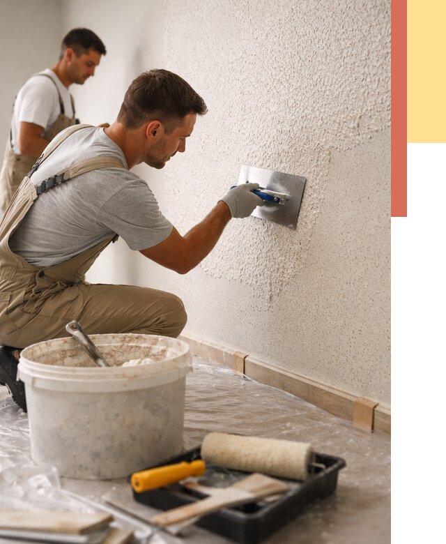 Нанесение жидких обоев в Тутаеве от 7863 руб./м2 — быстро и недорого | ОТДЕЛОЧНИК-Ттв