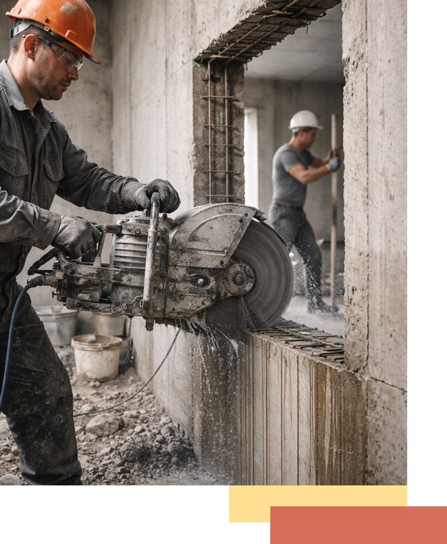 Алмазная резка проемов в Тутаеве быстро и точно