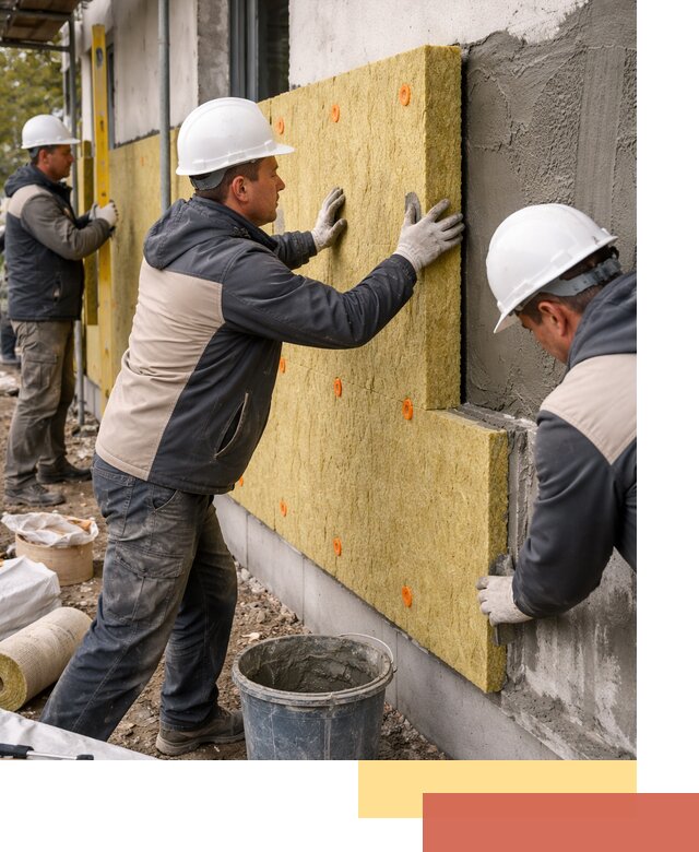 Утепление стен минватой в Тутаеве — тепло и звукоизоляция