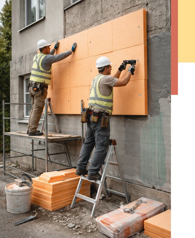Утепление стен пеноплексом в Тутаеве от 1940 руб./м2 — быстро и недорого | ОТДЕЛОЧНИК-Ттв