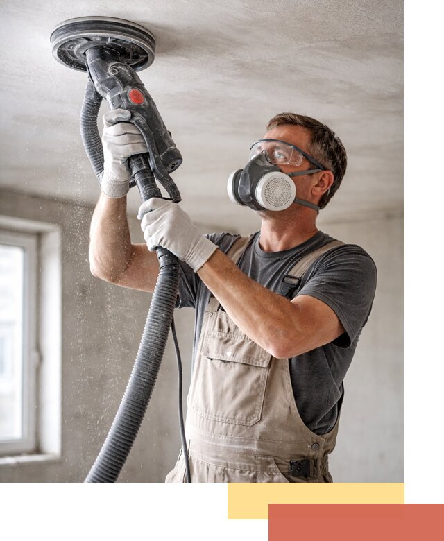 Шлифовка потолка в Тутаеве — качественная подготовка под отделку