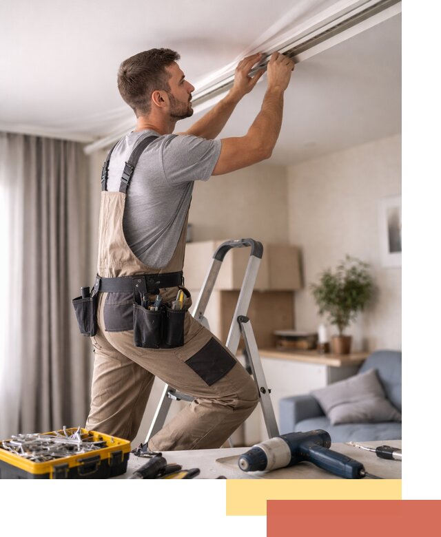 Ремонт натяжных потолков в Тутаеве — качественно и оперативно