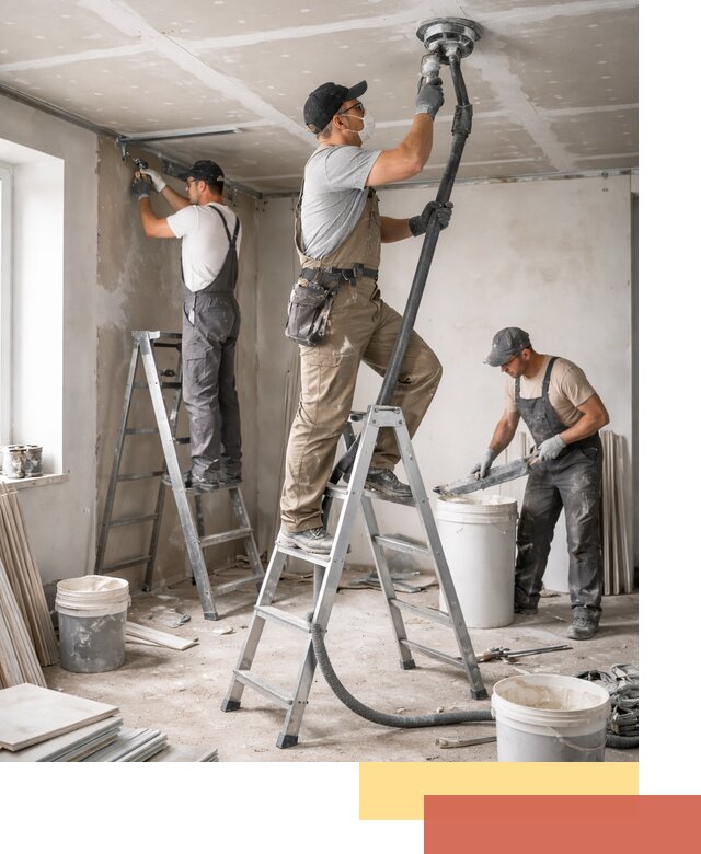 Ремонт потолка из гипсокартона в Тутаеве: быстрый и качественный монтаж