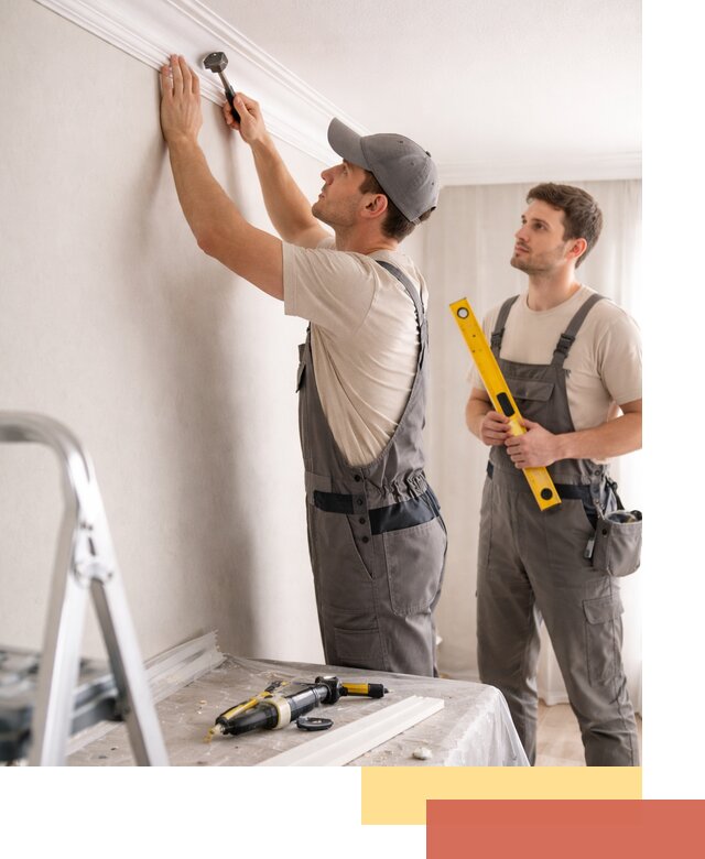 Монтаж потолочного плинтуса в Тутаеве качественно и быстро