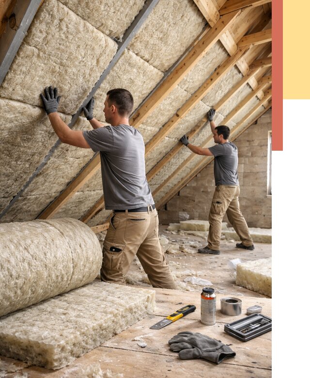 Утепление потолка минватой в Тутаеве от 1520 руб. — быстро и недорого | ОТДЕЛОЧНИК-Ттв